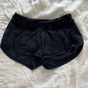 Lululemon Speed Up shorts Navy